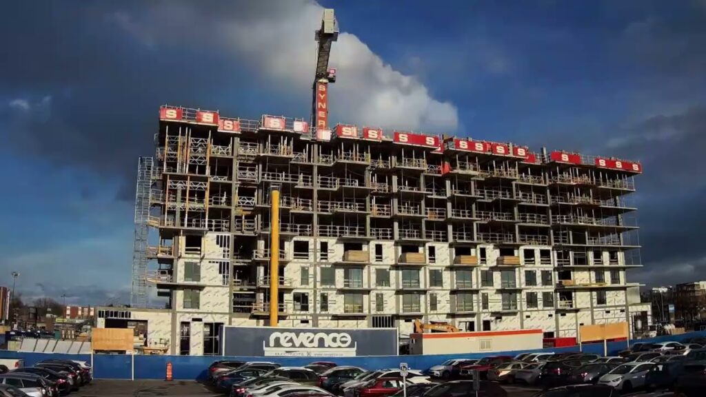 NUVO Quartier Québec — Timelapse de construction à D'Estimauville pour Norexco | Domrob Films